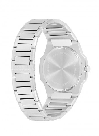 Stainless Steel Analog Wrist Watch