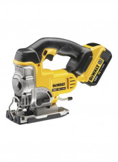 18V Premium Jigsaw, 2 x 4.0Ah batteries, charger & kitbox Yellow