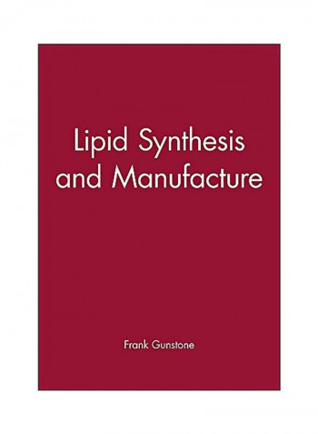 Lipid Synthesis And Manufacture Hardcover