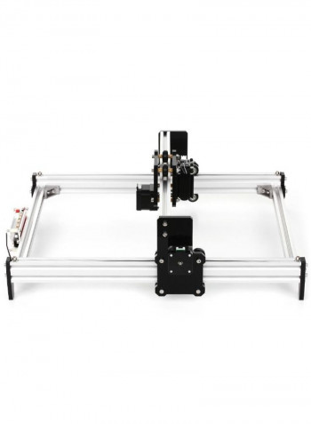 Portable Laser Engraving Carving Machine Silver/Black 50.5centimeter