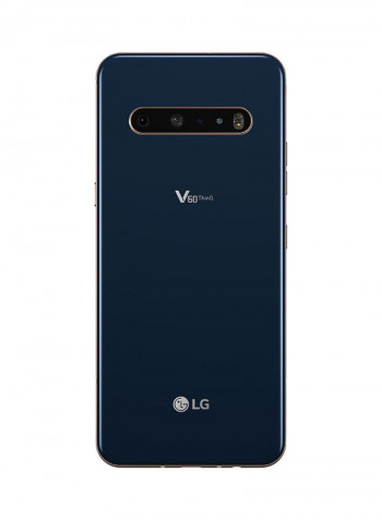 V60 ThinQ 5G LM-V600AM 128GB GSM Unlocked 6.8" P-OLED Display Triple 64MP+13MP+0.3MP Camera Phone Classy Blue
