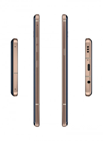 V60 ThinQ 5G LM-V600AM 128GB GSM Unlocked 6.8" P-OLED Display Triple 64MP+13MP+0.3MP Camera Phone Classy Blue
