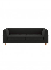 3-Seater Rubik Sofa Charcoal Grey 85x190x80centimeter