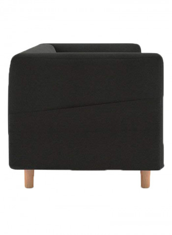 3-Seater Rubik Sofa Charcoal Grey 85x190x80centimeter