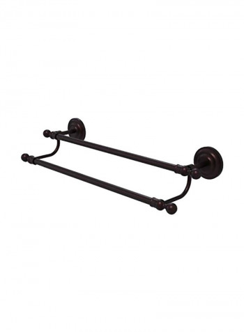 Que New Collection Double Towel Bar Antique Bronze 36inch