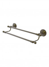 Que New Collection Double Towel Bar Silver 36inch