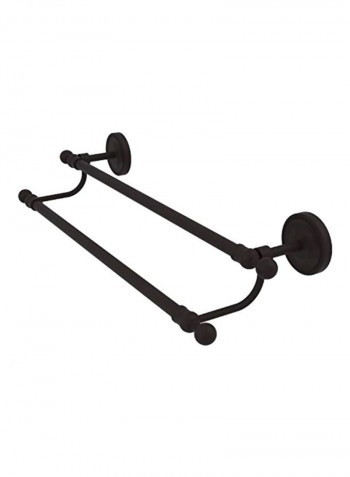 Regal Collection Double Towel Bar Black 36inch