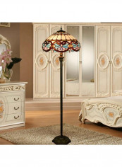Retro Glass Mosaic Lampshade Floor Lamp Multicolour reviews Retro Glass Mosaic Lampshade Floor Lamp Multicolour