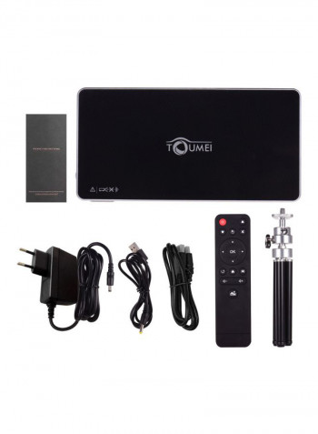 Mini Smart DLP Projector 250 ANSI Lumens OS2899EU Black/Silver