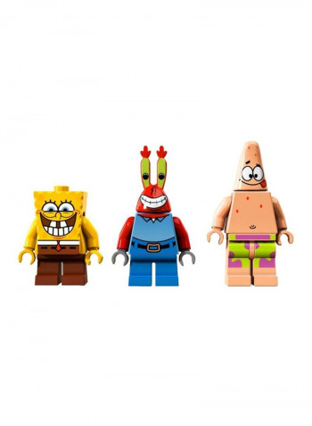 مجموعة قطع بناء مغامرات مطعم مقرمشات سلطع من مسلسل SpongeBob SquarePants من 209 قطعة