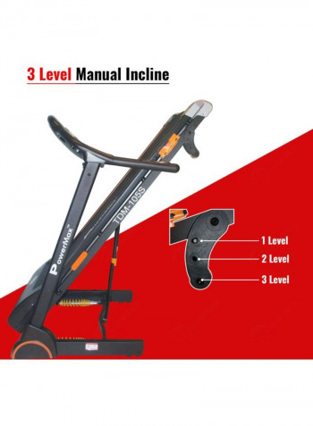 Fitness Motorized Treadmill 167x76x33cm