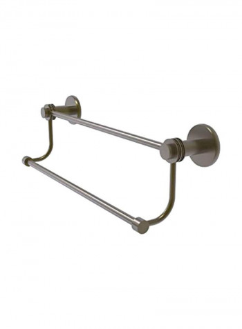 Mercury Collection Double Tier Towel Bar Grey 36inch