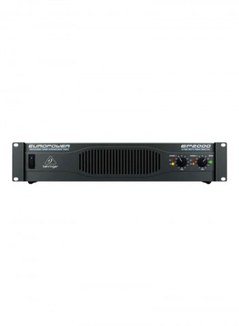 Professional Stereo Power Amplifier With ATR Technology EP2000 Black
