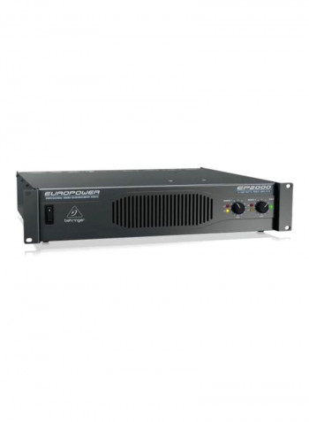 Professional Stereo Power Amplifier With ATR Technology EP2000 Black