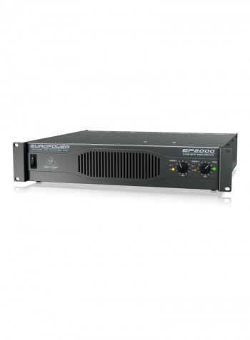 Professional Stereo Power Amplifier With ATR Technology EP2000 Black