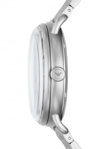 Men's Aviator Water Resistance Stainless Steel Analog Watch AR60024