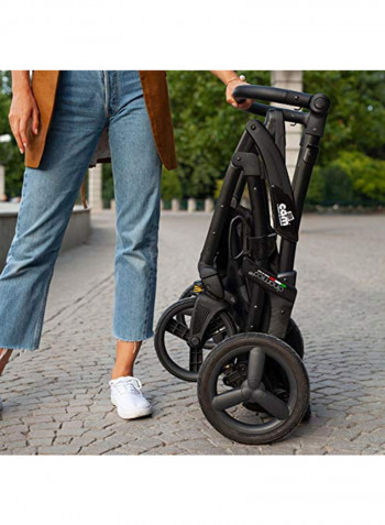 Dinamico Up Stroller Travel System - Grey/Black