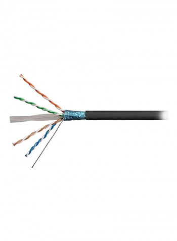 CAT5/5e Ethernet Bulk Cable 1000feet Black