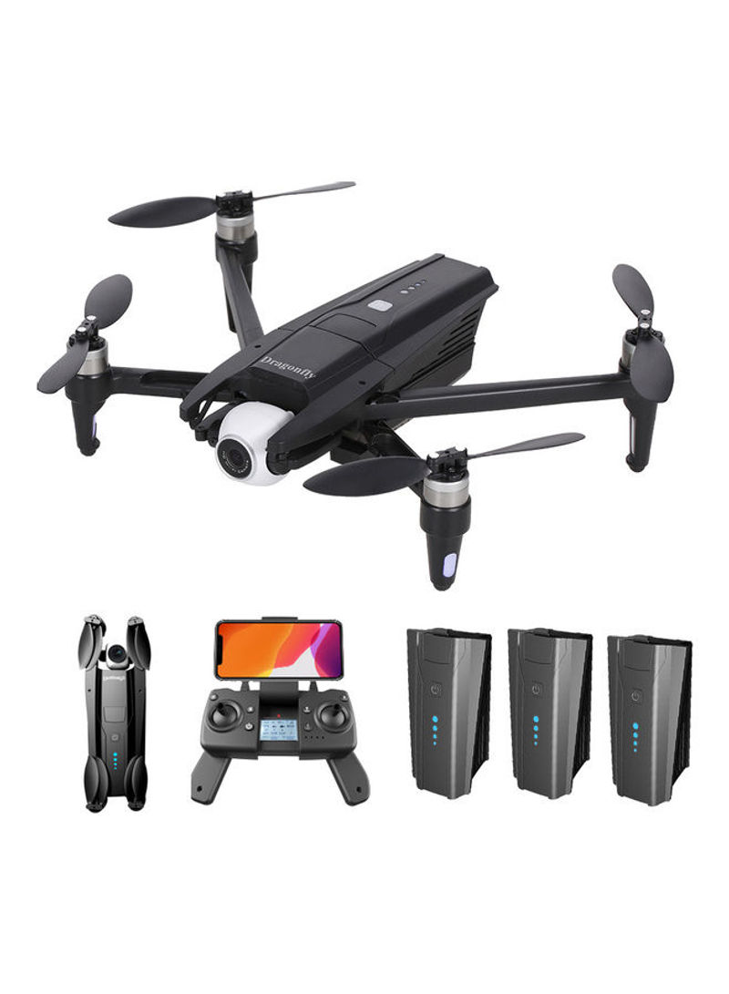 KK13 RC Drone with Camera 4K Drone 5G WIFI 2-axis Gimbal Brushless Drone Gesture Photo 120°Wide Angle GPS Follow up Optical Flow Positioning 25mins Flight Time Quadcopter 3 Battery 33*13*27cm