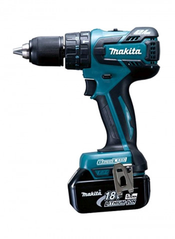 Cordless Percussion Driver Drill Blue/Black