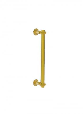 Twisted Accent Shower Door Pull Gold 12inch