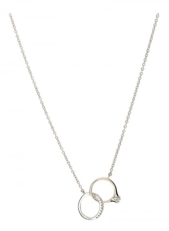 18K Gold Diamond Studded Necklace
