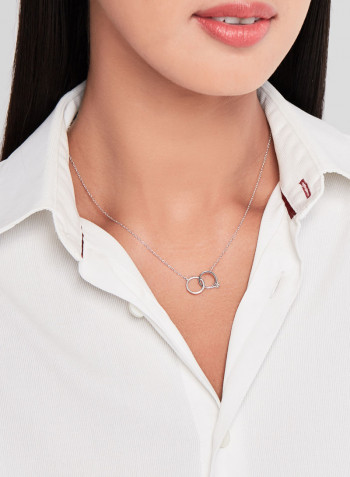 18K Gold Diamond Studded Necklace