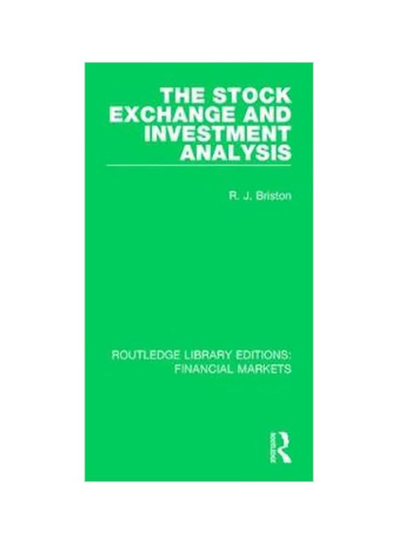 The Stock Exchange And Investment Analysis Hardcover