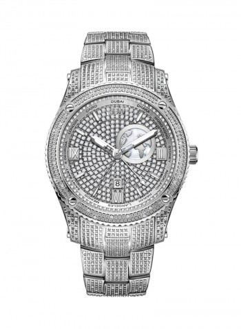 Jet Setter Gmt 1.00 Ctw Diamond And Gmt Watch J6370B