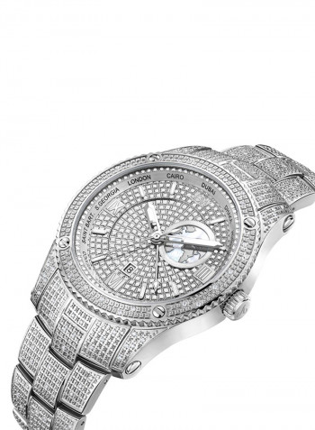 Jet Setter Gmt 1.00 Ctw Diamond And Gmt Watch J6370B