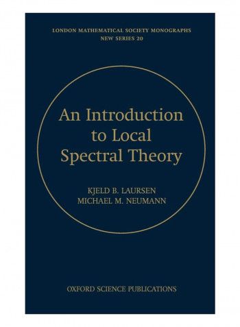 An Introduction To Local Spectral Theory Hardcover