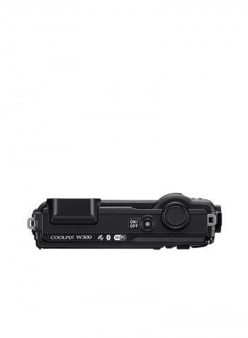 Coolpix W300 Point And Shoot Camera 5X Wide Optical Zoom-Nikkor Ed Vr Glass Lens 16Mp Waterproof With Built-In Wi-Fi, Gps, Ecompass tooth