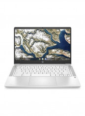 Chromebook Laptop With 14-Inch Display, Celeron Processer/4GB RAM/32GB eMMC/Intel UHD Graphics Ceramic White
