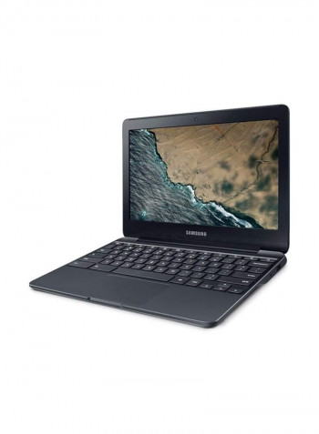 Chromebook 3 Laptop With 11.6-Inch Display, Celeron Processor/4GB RAM/16GB eMMC Flash Drive/Intel HD Graphics 400 Black