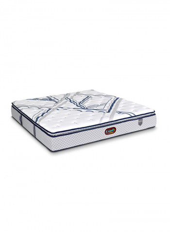 Valencia Mattress White/Blue/Grey 200x200cm