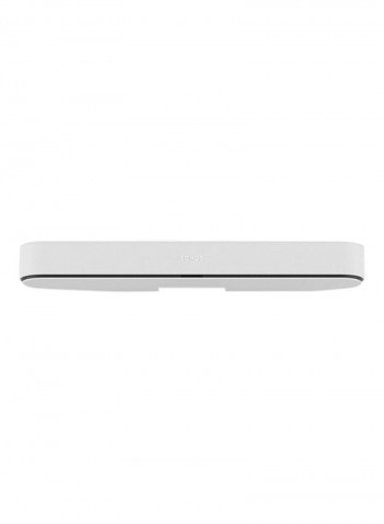 Compact Smart TV Soundbar With Alexa Voice Control SONOS BEAM White
