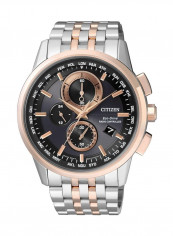 Men's Stainless Steel Analog Quartz Watch AT8116-65E