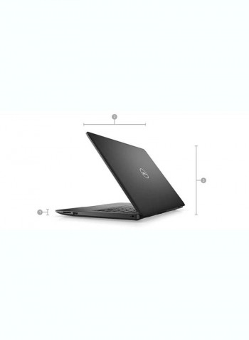 Inspiron 14 3493 Laptop With 14-Inch Display, Core i3-1005G1 Processer/4GB RAM/128GB SSD/Intel UHD Graphics Black