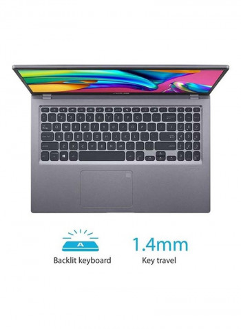 VivoBook Thin And Light Laptop With 15.6-Inch FHD Display, Core i3-1005G1 Processer/4GB RAM/128GB SSD/Intel UHD Graphics Slate Grey