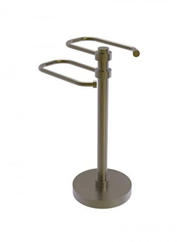 2-Arm Towel Holder Brown