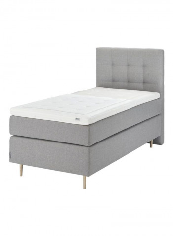 Hoie Cushioned Headboard Grey 90x12x120cm