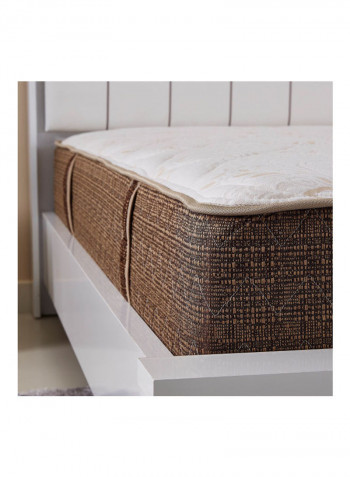 iMichigan King Pocket Spring Mattress - 180x200x25 cms White King