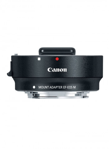 EF-M Lens Adapter Kit For Canon 4.5x2.5x3inch Black/Silver/Red