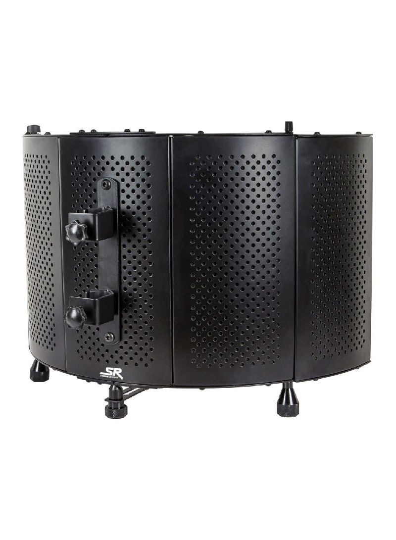 Microphone Isolation Shield Mount Black