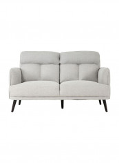 2-Seater Calisto Sofa Grey/Black 155x94x90cm