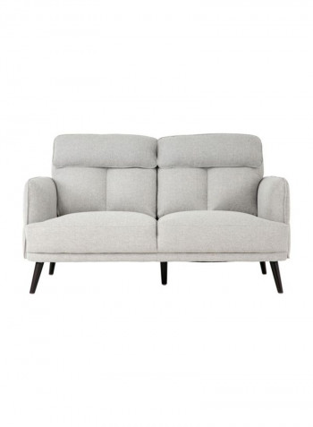2-Seater Calisto Sofa Grey/Black 155x94x90cm