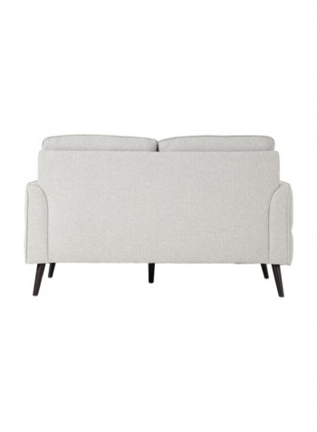 2-Seater Calisto Sofa Grey/Black 155x94x90cm