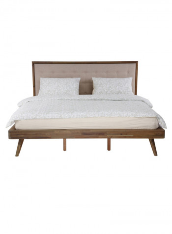 Artic King Bed Brown 180 x 200cm