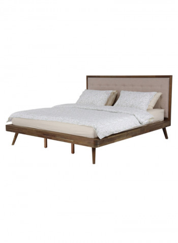 Artic King Bed Brown 180 x 200cm