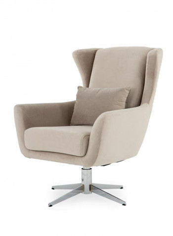 Floransa Armchair Beige 77 x 81 x 96cm